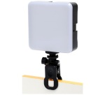 Lampe LED universelle - fonction clip - 6000 K - 300 lm - blanc/noir