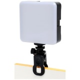 Lampe LED universelle - fonction clip - 6000 K - 300 lm - blanc/noir