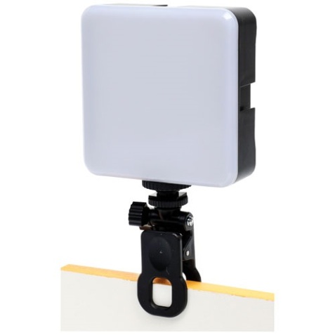 Lampe LED universelle - fonction clip - 6000 K - 300 lm - blanc/noir