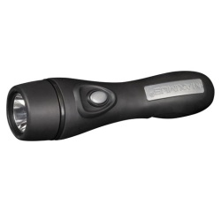 Lampe torche 125 lm - 3W - IPX4 - noir