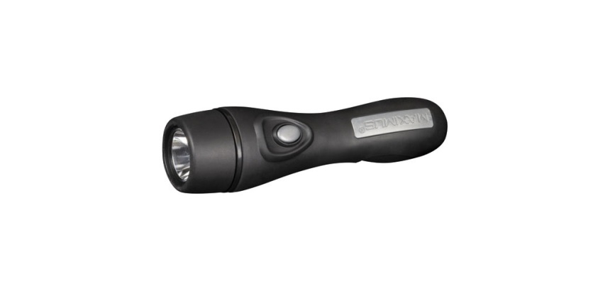 Lampe torche 125 lm - 3W - IPX4 - noir
