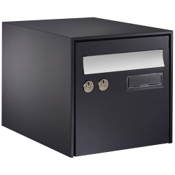 Boite aux lettres à colis - Box 300  - simple face - gris anthracite