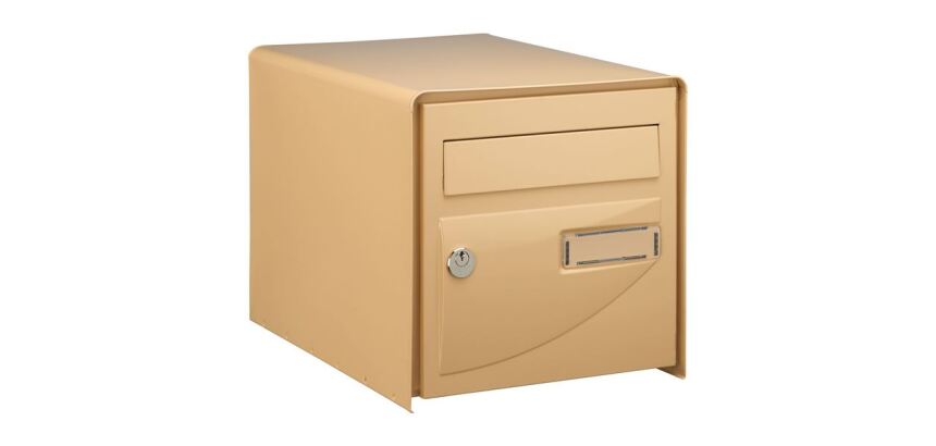 Boite aux lettres - Probat - simple face - ton pierre