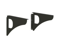 Equerres boite aux lettres design gris - Lot de 2