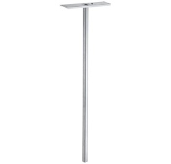 Piquet boite aux lettres individuelle - U800 - galvanisé