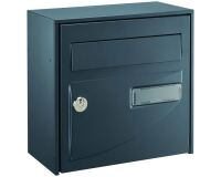 Boite aux lettres - Probat - 1/2 profondeur - noir