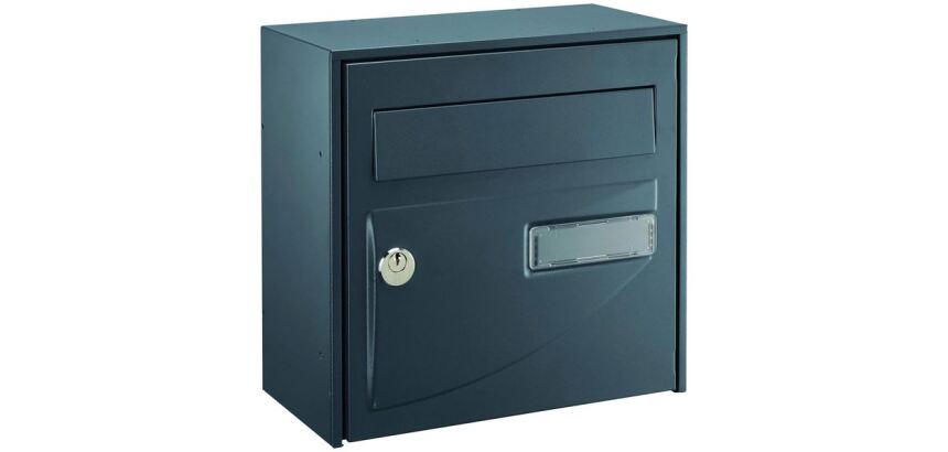 Boite aux lettres - Probat - 1/2 profondeur - noir
