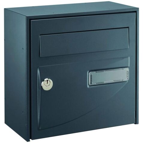 Boite aux lettres - Probat - 1/2 profondeur - noir