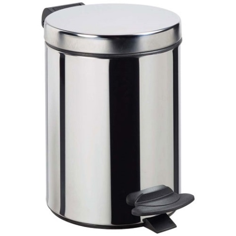 Poubelle de salle de bain 3 L - Cyjeu Inox