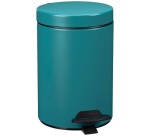 Poubelle Cyjeu 3 L bleu canard