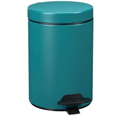 Poubelle Cyjeu 3 L bleu canard