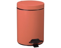 Poubelle Cyjeu 3l corail mat lisse