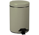 Poubelle Cyjeu 3l gris vert mat lisse
