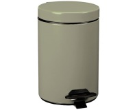 Poubelle Cyjeu 3l gris vert mat lisse