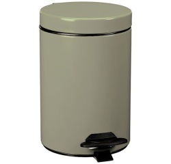 Poubelle Cyjeu 3l gris vert mat lisse