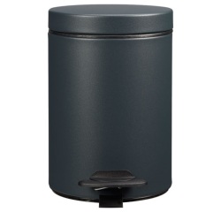 Poubelle de salle de bain 3 L - Cyjeu gris anthracite mat