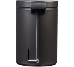 Poubelle de salle de bain 3 L - Cyjeu noir basalte