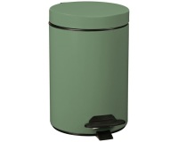 Poubelle Cyjeu 3l vert amande mat lisse
