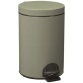 Poubelle à pédale 14 L Gris Ciment - Élora