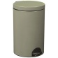 Poubelle à pédale 20 L Gris Ciment - Élora