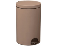 Poubelle à pédale 20 L Moka - Élora