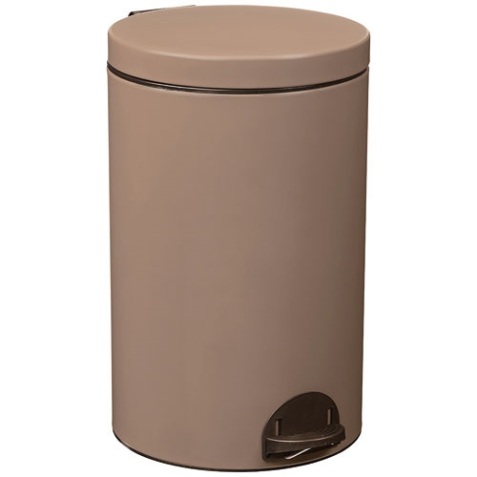 Poubelle à pédale 20 L Moka - Élora
