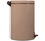 Poubelle à pédale 20 L Moka - Élora