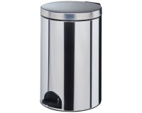 Poubelle à pédale 20 L Inox - Élora