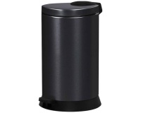 Poubelle Magic 20l noir basalte