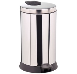 Poubelle Magic 20l inox brillant