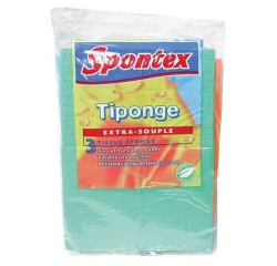 Tissu éponge - Tiponge - extra-souple - lot de 3