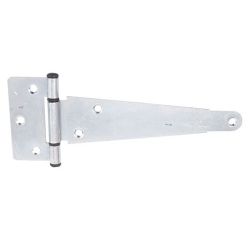 Penture anglaise avec axe composite - L : 392.8 mm - Fixation murale 45 x 2