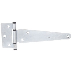 Penture anglaise avec axe composite - L : 392.8 mm - Fixation murale 45 x 2