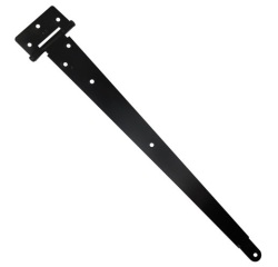 Penture anglaise avec axe composite - L : 492.8 mm - Fixation murale 45 x 2