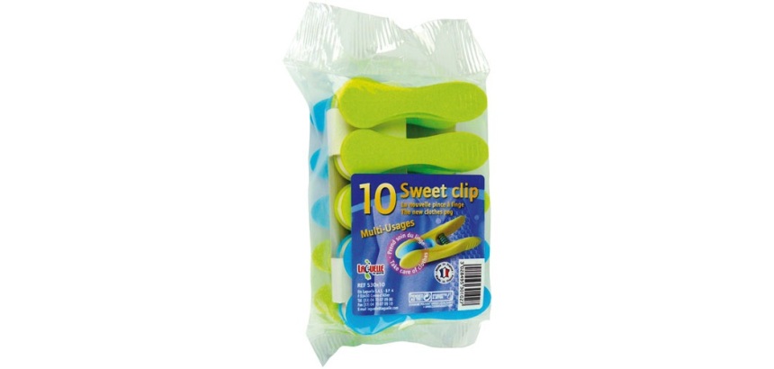 Pince à linge Clip Soft - Paquet de 10