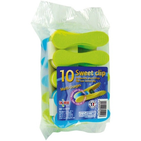 Pince à linge Clip Soft - Paquet de 10