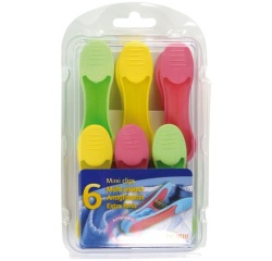 Pince linge Maxi x6 bimatière