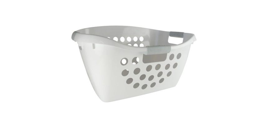 Corbeille à linge 50 L Bi-matière