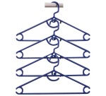 Cintre - plastique - Kangourou - 42 cm - coloris assortis - lot de 4