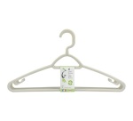 Cintre - plastique 100% recyclé - crochet tournant - 41.5 cm - lot de 6