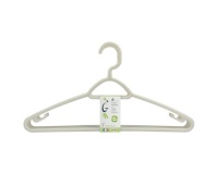 Cintre - plastique 100% recyclé - crochet tournant - 41.5 cm - lot de 6