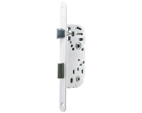 Serrure à encastrer coffre 135 mm bec de cane à condamnation - axe 40 mm -