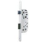 Serrure à encastrer coffre 135 mm bec de cane à condamnation - axe 50 mm -