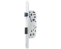 Serrure à encastrer coffre 135 mm - pêne dormant demi-tour - axe 50 mm - ré