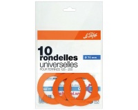 Sachet 10 rondelles universelles 70 mm - Super