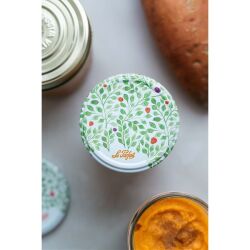 Lot de 6 couvercles pour confituriers