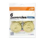 Lot 6 couvercles 82 mm pour terrines - Familia Wiss