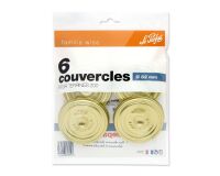 Lot 6 couvercles 82 mm pour terrines - Familia Wiss