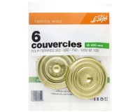 Lot 6 couvercles 100 mm pour terrines - Familia Wiss