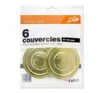 Lot 6 couvercles 110 mm pour terrines - Familia Wiss